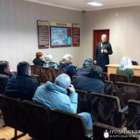 Священник принял участие в профилактическом мероприятии Зельвенского РОВД