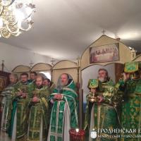Соборное богослужение духовенства Волковысского благочиния