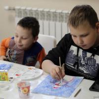 Творческие мастер-классы прошли в воскресной школе Покровского собора