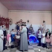 Рождественский праздник "Яркая звёздочка" на приходе агрогородка Обухово