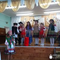 Празднование святок в школе деревни Верейки