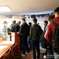 Встреча со священником в строительном лицее №1 города Гродно