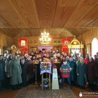 Престольный праздник и соборное богослужение в храме праведной Софии города Мосты