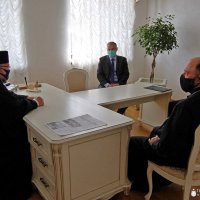 Состоялась встреча архиепископа Артемия с представителями Гродненского облисполкома
