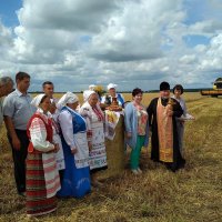 Настоятель храма деревни Дубно принял участие в мероприятии "Зажинки"