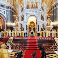 Святейший Патриарх Кирилл возвел в сан митрополита епископа Вениамина, избранного Патриаршим экзархом всея Беларуси