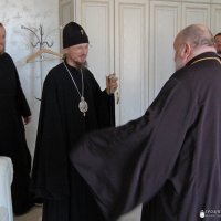Состоялась встреча архиепископа Артемия с митрополитом Минским и Заславским Вениамином