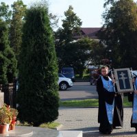 Крест Прп. Евфросинии Полоцкой в Покровском соборе