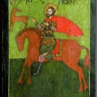 Олень какого святого изображен на гербе Гродно?