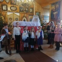 Рождество на приходе Свято-Ильинской церкви г.Мосты