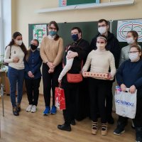 Рождественская акция молодежного братства Покровского собора завершилась вручением подарков для детей с нарушениями зрения