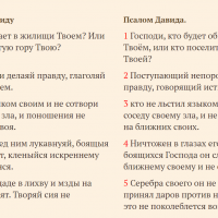 "Кто будет обитать в жилище Господнем?" Псалом 14. Экзегетический разбор