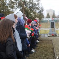 Благочинный Зельвенского округа принял участие в митинге, посвященном памяти жертв Хатынской трагедии 
