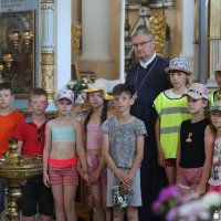 Воспитанники летнего лагеря посетили храм поселка Зельва