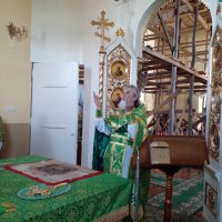 Престольный праздник Свято-Троицкой церкви поселка Россь