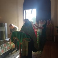 Престольный праздник Свято-Троицкой церкви поселка Россь
