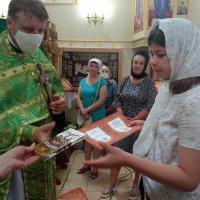 Выпуск воскресной школы прихода святых  Мефодия и Кирилла учителей Словенских города Волковыска
