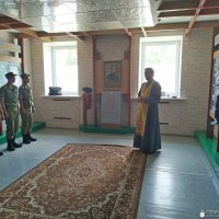 В День памяти и скорби священник посетил пограничную заставу №2 имени Ф.П. Кириченко