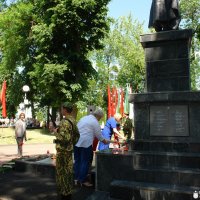 Заупокойная молитва и митинг прошли в городе Щучине