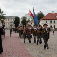 Руководитель военного отдела принял участие в церемонии выпуска курсантов военного факультета ГрГУ