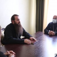 Епископ Антоний провел встречу с сотрудниками Гродненского епархиального управления