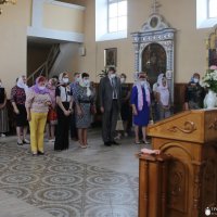 Молитва о Беларуси в храме поселка Зельва