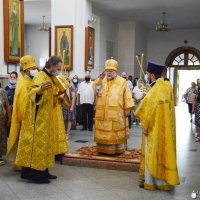 Архиепископ Артемий совершил литургию на приходе храма в честь Собора Всех Белорусских Святых г.Гродно
