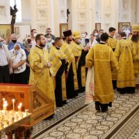 Накануне дня памяти пророка Илии епископ Антоний совершил всенощное бдение в Свято-Покровском соборе