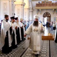 В канун праздника Преображения Господня Епископ Антоний совершил всенощное бдение в Свято-Покровском соборе