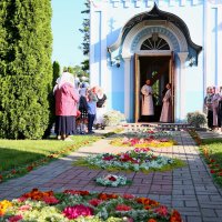 В неделю 9-ю по Пятидесятнице епископ Антоний совершил Божественную литургию в храме в честь святого Архангела Михаила города Щучин