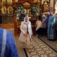 В канун праздника Успения Пресвятой Богородицы Епископ Антоний совершил всенощное бдение в Свято-Покровском соборе