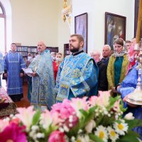 Епископ Антоний совершил Божественную литургию в храме святителя Николая Чудотворца Большой Берестовицы