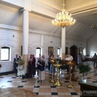 Литургия с народным пением проходит в храме святого Николая Чудотворца в Гродно