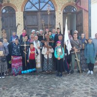 Приход храма священномученика Георгия Победоносца в Голынке принял на ночлег паломников, идущих крестным ходом в Жировичи