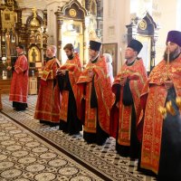 В канун праздника Усекновения главы Иоанна Крестителя епископ Антоний совершил всенощное бдение в Покровском кафедральном соборе города Гродно