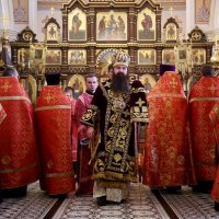 В канун праздника Усекновения главы Иоанна Крестителя епископ Антоний совершил всенощное бдение в Покровском кафедральном соборе города Гродно