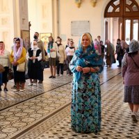 В канун праздника Усекновения главы Иоанна Крестителя епископ Антоний совершил всенощное бдение в Покровском кафедральном соборе города Гродно