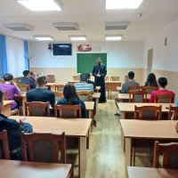 Протоиерей Александр Железный встретился со студентами Гродненского государственного университета