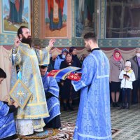 Архиепископ Антоний совершил Литургию в Покровском храме агрогородка Олекшицы [+ ВИДЕО]