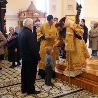 В канун Недели 14-й по Пятидесятнице архиепископ Антоний совершил всенощное бдение в Покровском кафедральном соборе города Гродно