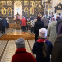 В праздник Воздвижения Креста Господня архиепископ Антоний возглавил Литургию в Покровском кафедральном  соборе города Гродно [+ ВИДЕО]