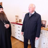 Состоялась встреча архиепископа Антония с ректором ГрГАУ