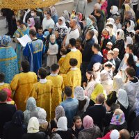 На приходе храма в честь Собора Всех Белорусских Святых в Гродно состоялись молебны для учащихся