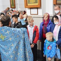 На приходе храма в честь Собора Всех Белорусских Святых в Гродно состоялись молебны для учащихся