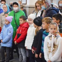 Общей молитвой начался учебный год в приходе храма Собора всех Белорусских святых в Гродно