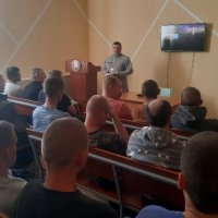 Протоиерей Сергий Давыдик провел в ИУОТ №29 беседу о пагубности алкоголизма 