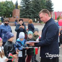 Іерэй Аляксандр Пасцярняк прыняў удзел у святкаванні Дня народнага адзінства ў Шчучыне 