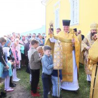 Епископ Антоний возглавил престольное торжество храма благоверного князя Александра Невского в агрогородке Вертелишки [+ ВИДЕО]