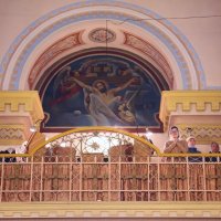 В канун праздника Покрова Пресвятой Богородицы архиепископ Антоний совершил всенощное бдение в Покровском кафедральном соборе города Гродно