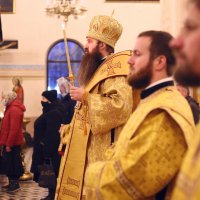 В канун Недели 21-й по Пятидесятнице архиепископ Антоний совершил всенощное бдение в Покровском кафедральном соборе города Гродно